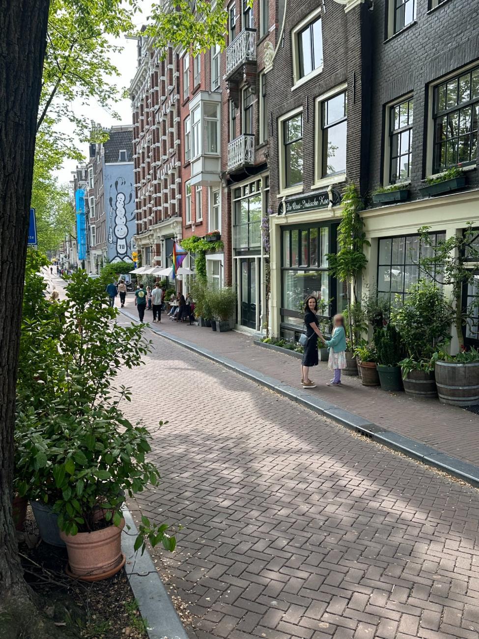 Exploring the streets of Amsterdam