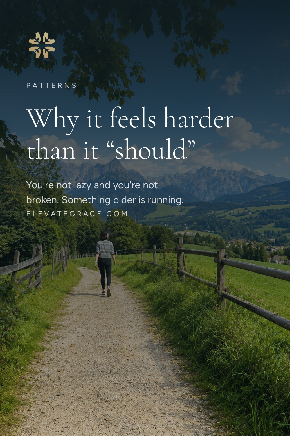 Fear is programming, too